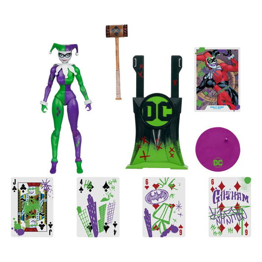 DC Multiverse Actionfigur Harley Quinn (DC Classic) Jokerized (Gold Label) 18 cm Image 2