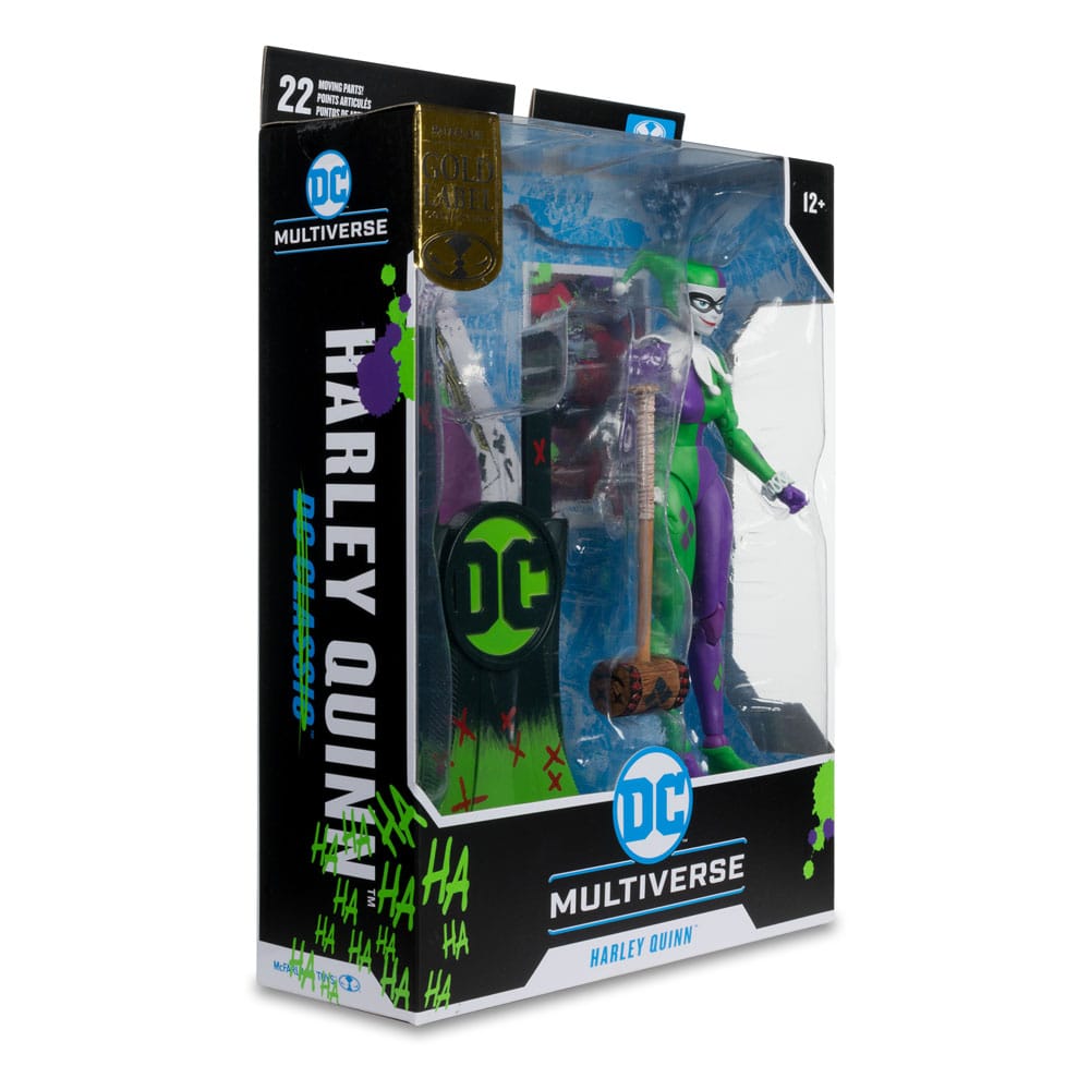 DC Multiverse Actionfigur Harley Quinn (DC Classic) Jokerized (Gold Label) 18 cm Image 10