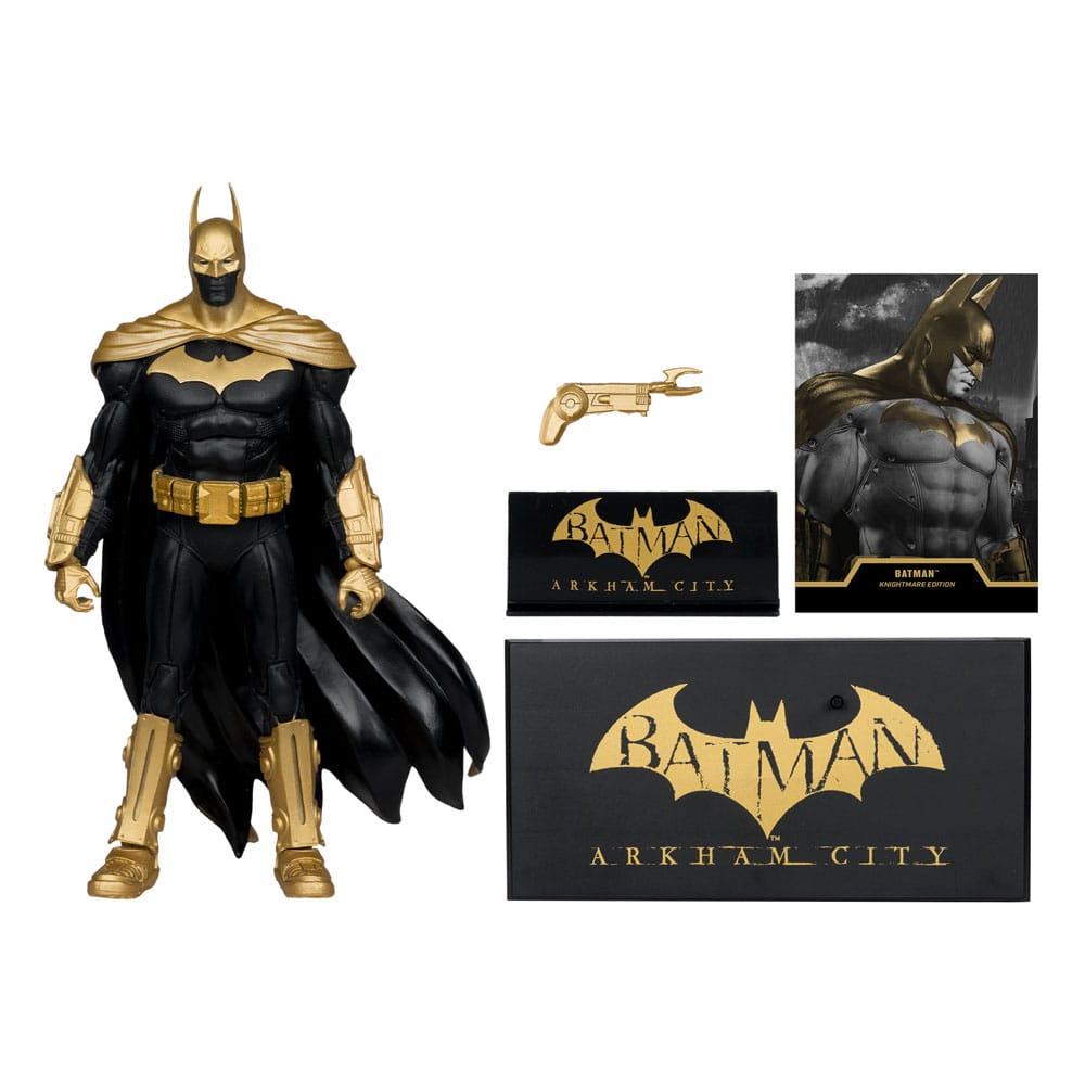 DC Multiverse Actionfigur Batman (Arkham City) Knightmare Edition (Gold Label) 19 cm Image 4