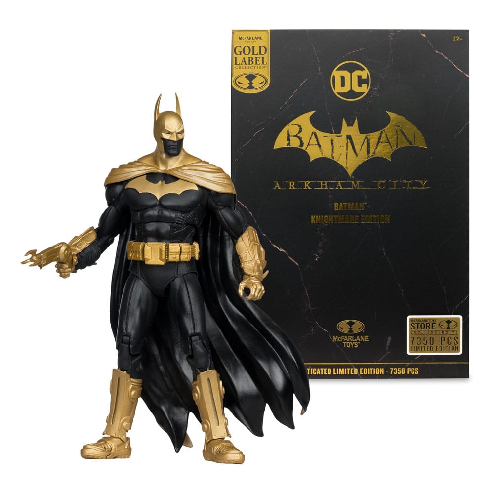 DC Multiverse Actionfigur Batman (Arkham City) Knightmare Edition (Gold Label) 19 cm Image 6
