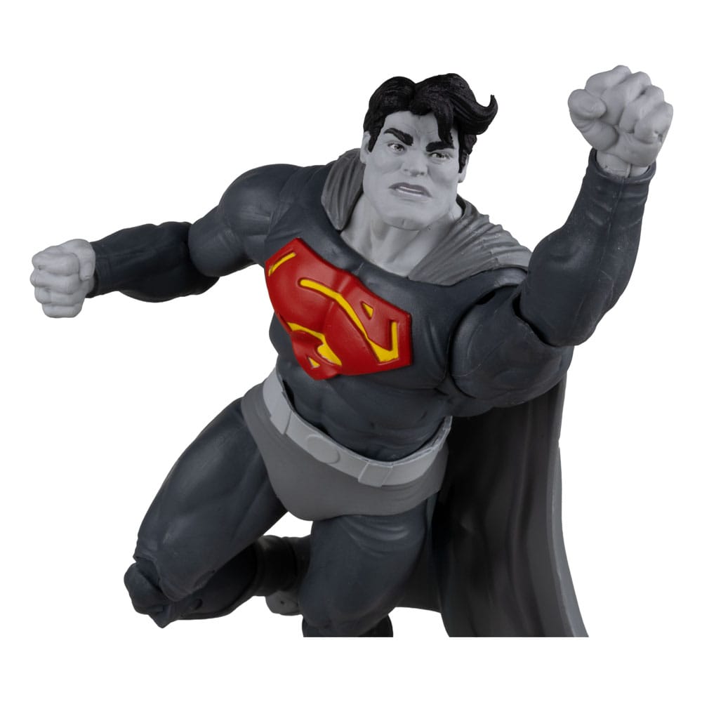 DC Multiverse Actionfigur Superman (The Dark Knight Returns) (Black & White Accent Edition) (Gold Label) 18 cm Image 4