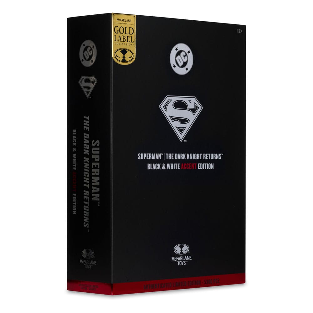 DC Multiverse Actionfigur Superman (The Dark Knight Returns) (Black & White Accent Edition) (Gold Label) 18 cm Image 9