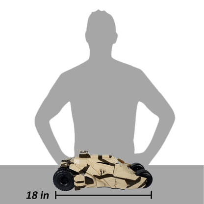 DC Multiverse Fahrzeug Tumbler Camouflage (The Dark Knight Rises) (Gold Label) 45 cm Image 8