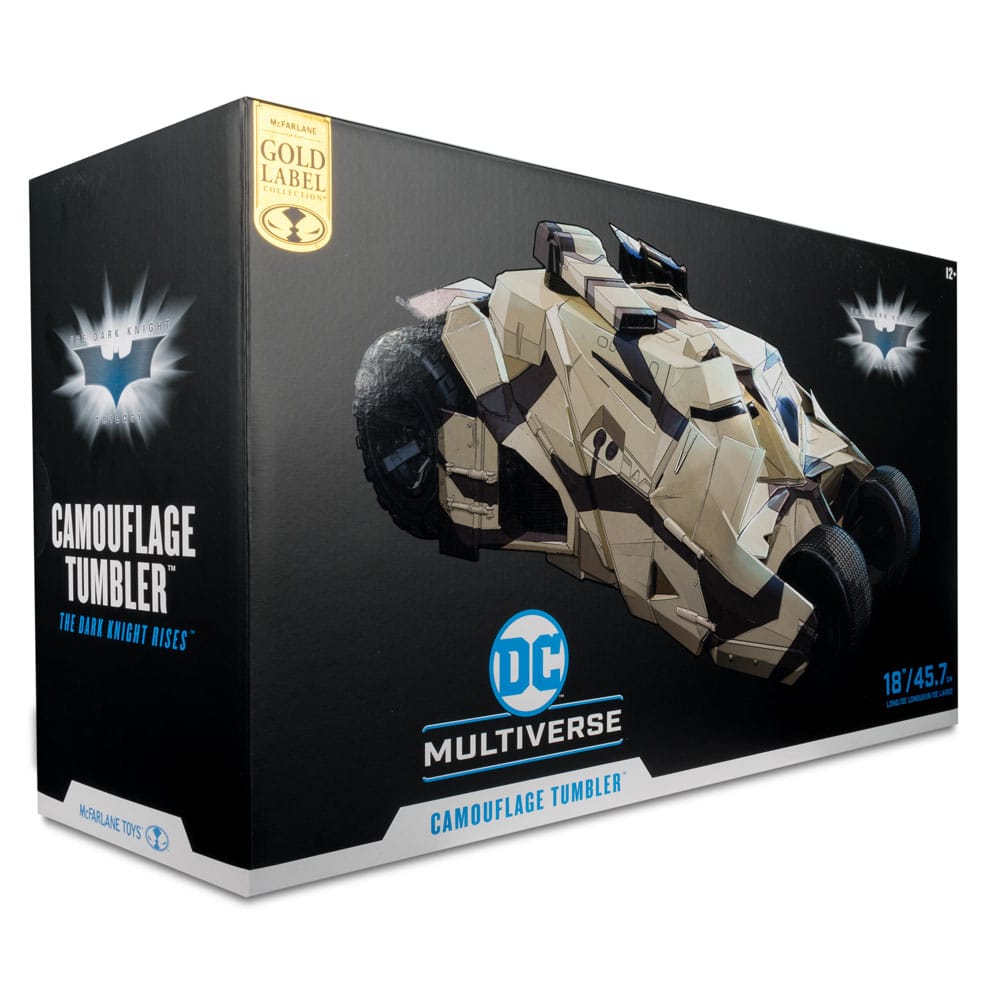 DC Multiverse Fahrzeug Tumbler Camouflage (The Dark Knight Rises) (Gold Label) 45 cm Image 12