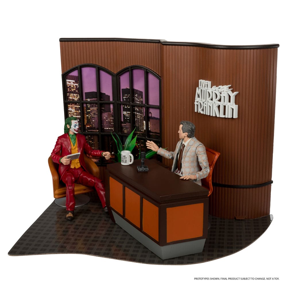 Joker DC Multiverse (Joker Movie) Deluxe Colllector Actionfigur The Joker (Live with Murray Franklin) Limited Edition 18 cm Image 3