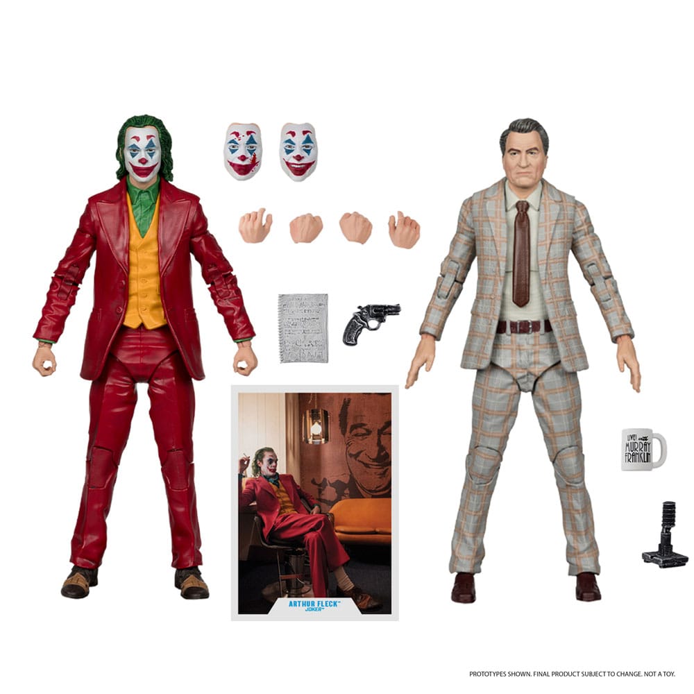 Joker DC Multiverse (Joker Movie) Deluxe Colllector Actionfigur The Joker (Live with Murray Franklin) Limited Edition 18 cm Image 7
