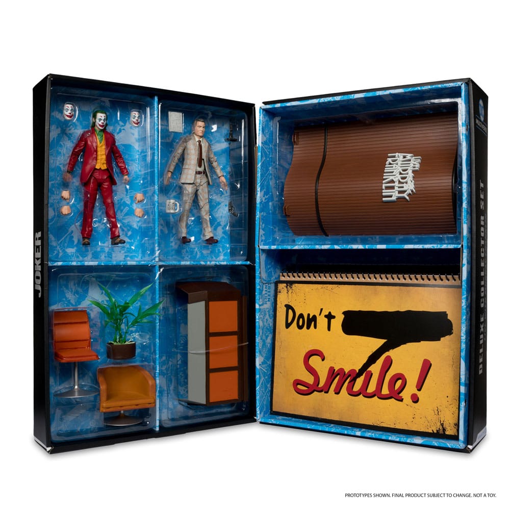 Joker DC Multiverse (Joker Movie) Deluxe Colllector Actionfigur The Joker (Live with Murray Franklin) Limited Edition 18 cm Image 12