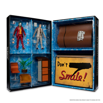 Joker DC Multiverse (Joker Movie) Deluxe Colllector Actionfigur The Joker (Live with Murray Franklin) Limited Edition 18 cm Image 12