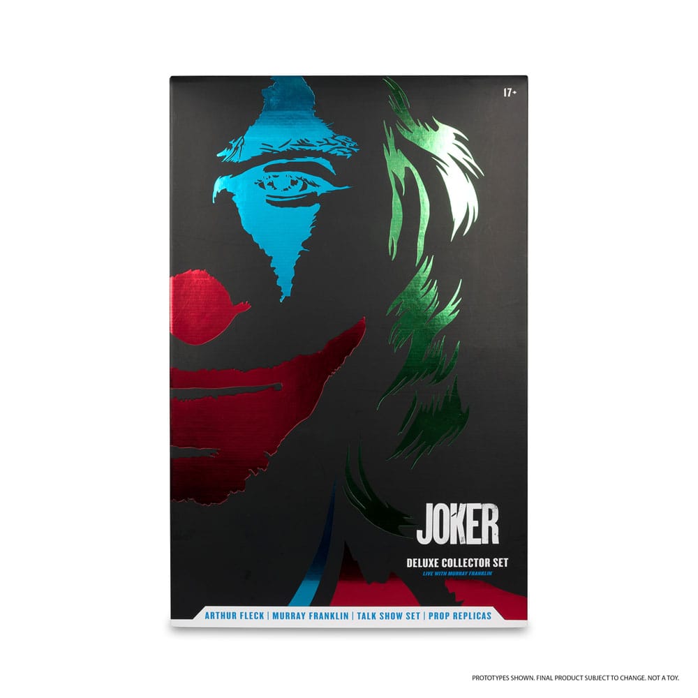 Joker DC Multiverse (Joker Movie) Deluxe Colllector Actionfigur The Joker (Live with Murray Franklin) Limited Edition 18 cm Image 13