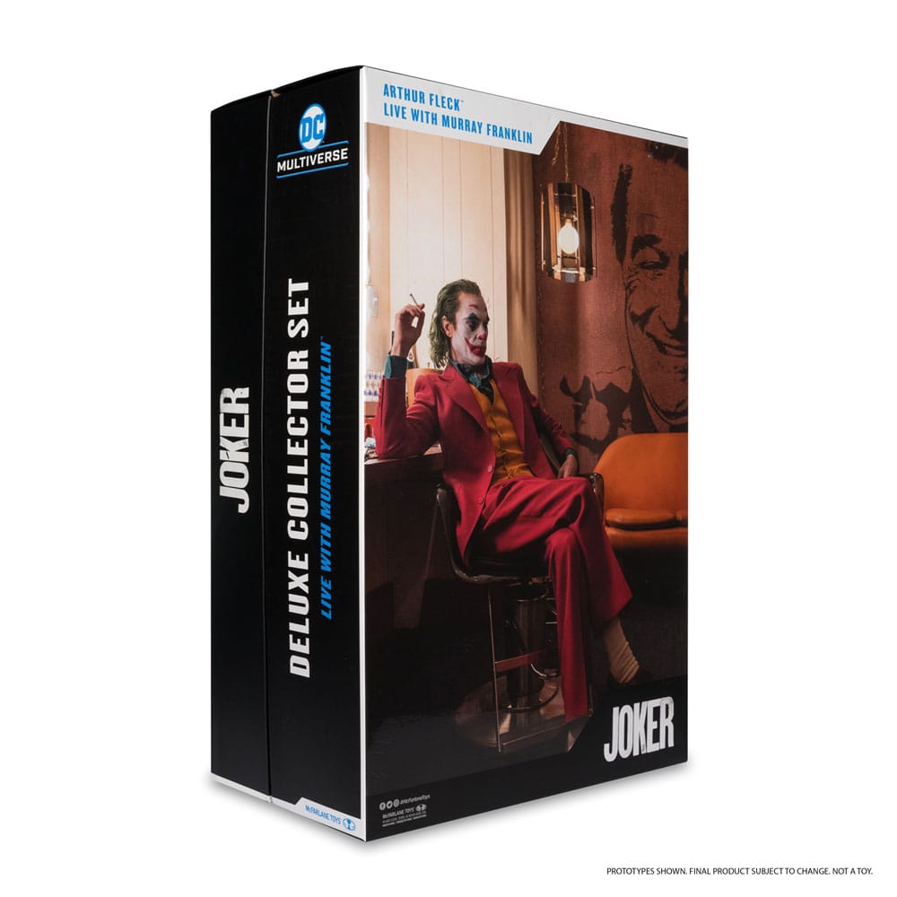 Joker DC Multiverse (Joker Movie) Deluxe Colllector Actionfigur The Joker (Live with Murray Franklin) Limited Edition 18 cm Image 15