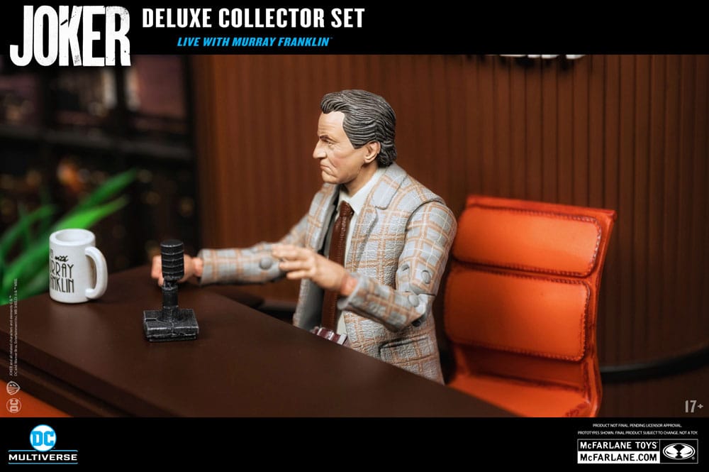 Joker DC Multiverse (Joker Movie) Deluxe Colllector Actionfigur The Joker (Live with Murray Franklin) Limited Edition 18 cm Image 18