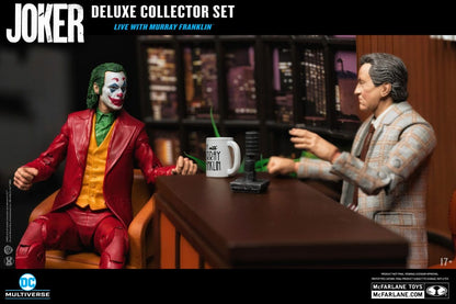 Joker DC Multiverse (Joker Movie) Deluxe Colllector Actionfigur The Joker (Live with Murray Franklin) Limited Edition 18 cm Image 19