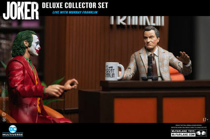 Joker DC Multiverse (Joker Movie) Deluxe Colllector Actionfigur The Joker (Live with Murray Franklin) Limited Edition 18 cm Image 21