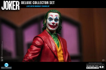 Joker DC Multiverse (Joker Movie) Deluxe Colllector Actionfigur The Joker (Live with Murray Franklin) Limited Edition 18 cm Image 22