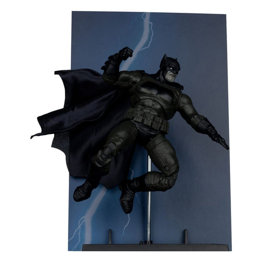 DC Multiverse McFarlane Cover Recreations Actionfigur Batman (Batman: The Dark Knight Returns #1) (Gold Label) 18 cm Image 2