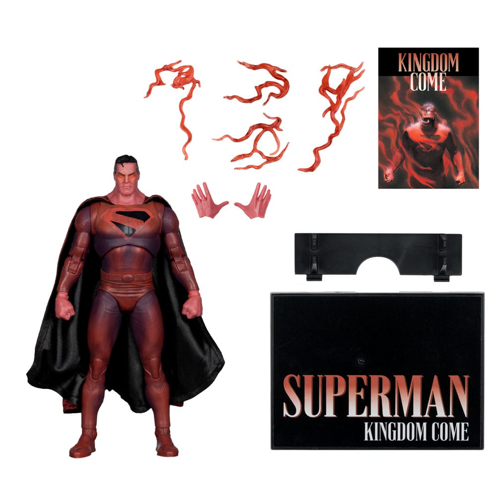 DC Multiverse McFarlane Cover Recreations Actionfigur Superman (Kingdom Come) (Gold Label) 18 cm Image 3