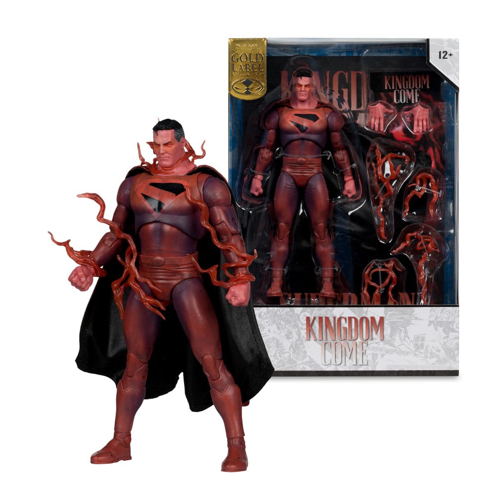 DC Multiverse McFarlane Cover Recreations Actionfigur Superman (Kingdom Come) (Gold Label) 18 cm Image 5