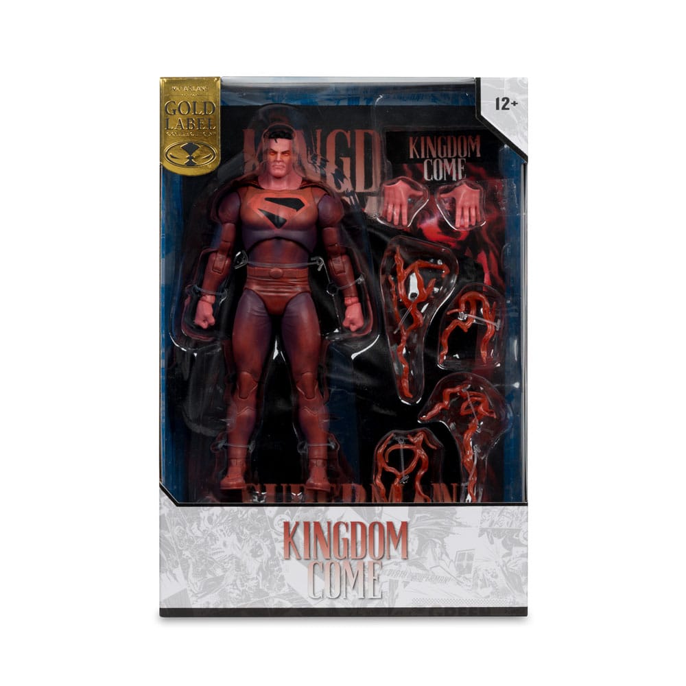 DC Multiverse McFarlane Cover Recreations Actionfigur Superman (Kingdom Come) (Gold Label) 18 cm Image 10