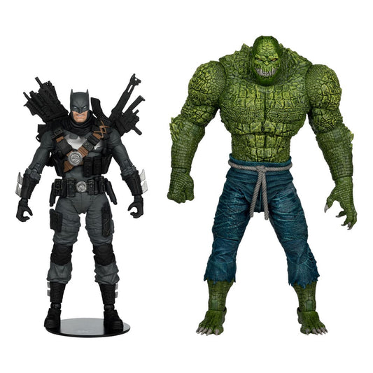 DC Multiverse McFarlane Collector Edition Actionfiguren 2er-Pack #03 Batman vs. Killer Croc 18 cm Image 1