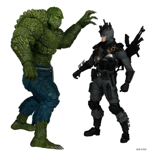 DC Multiverse McFarlane Collector Edition Actionfiguren 2er-Pack #03 Batman vs. Killer Croc 18 cm Image 2