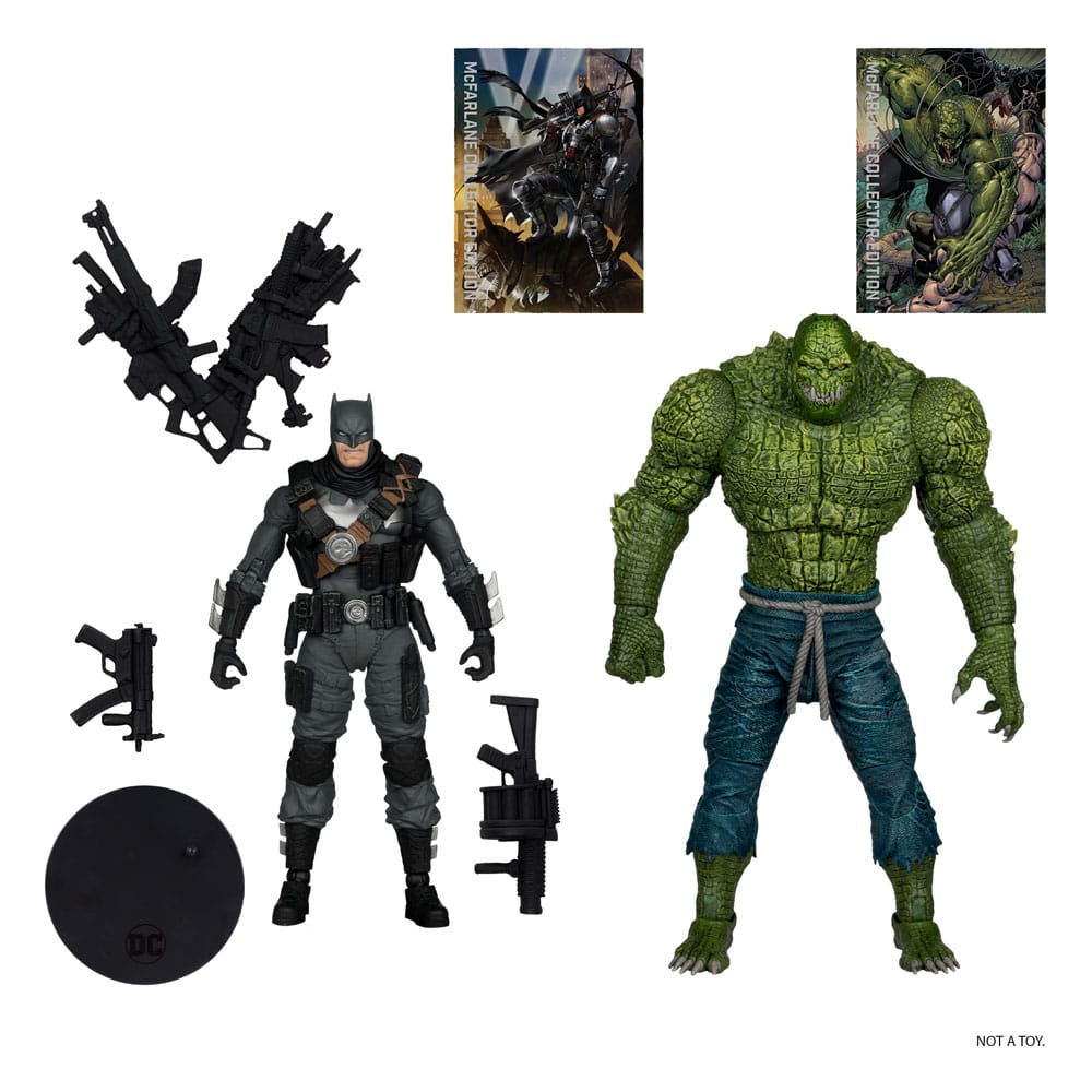 DC Multiverse McFarlane Collector Edition Actionfiguren 2er-Pack #03 Batman vs. Killer Croc 18 cm Image 3
