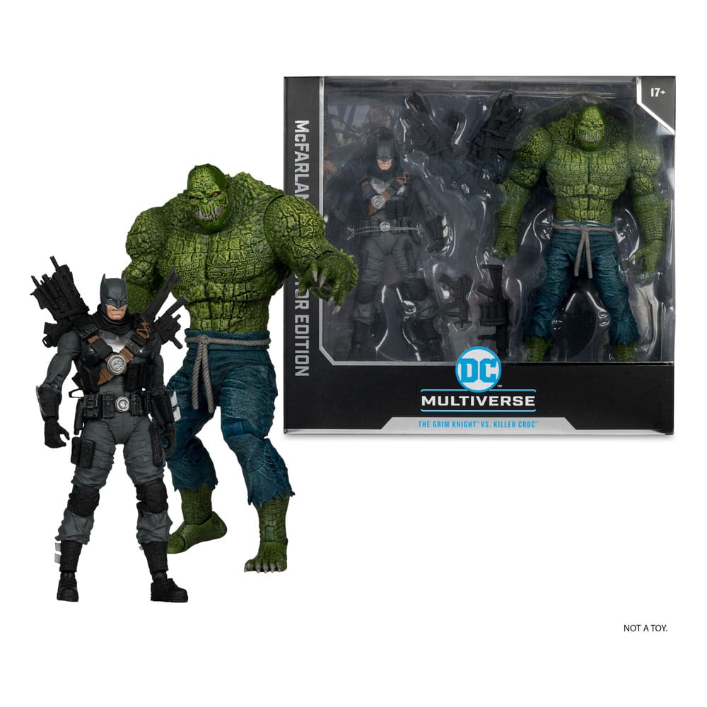 DC Multiverse McFarlane Collector Edition Actionfiguren 2er-Pack #03 Batman vs. Killer Croc 18 cm Image 6