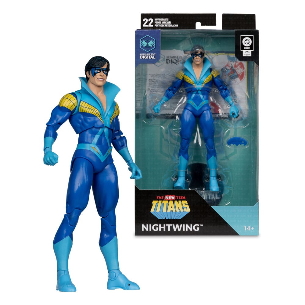DC Direct McFarlane Toys Digital Actionfigur Nightwing (Teen Titans) 18 cm Image 5