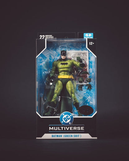 DC Multiverse Actionfigur Green Batman (Green Suit) (Red Platinum Edition) 18 cm Image 1