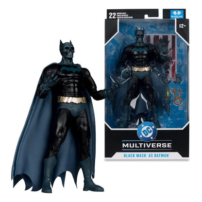 DC Multiverse Actionfigur Black Mask as Batman (Beneath the Mask) 18 cm Image 4