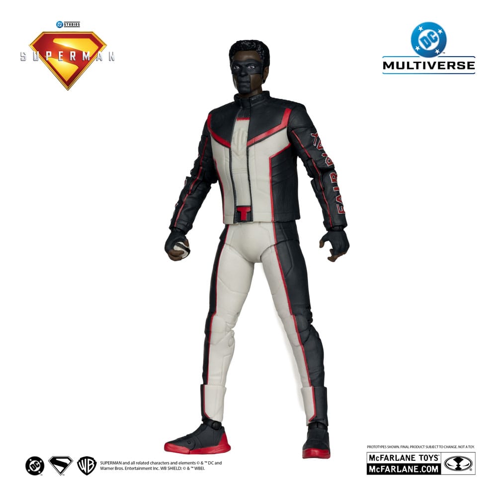 Superman (2025) DC Multiverse Deluxe Theatrical Edition Actionfigur Mr. Terrific (Red Platinum Edition) 18 cm Image 2