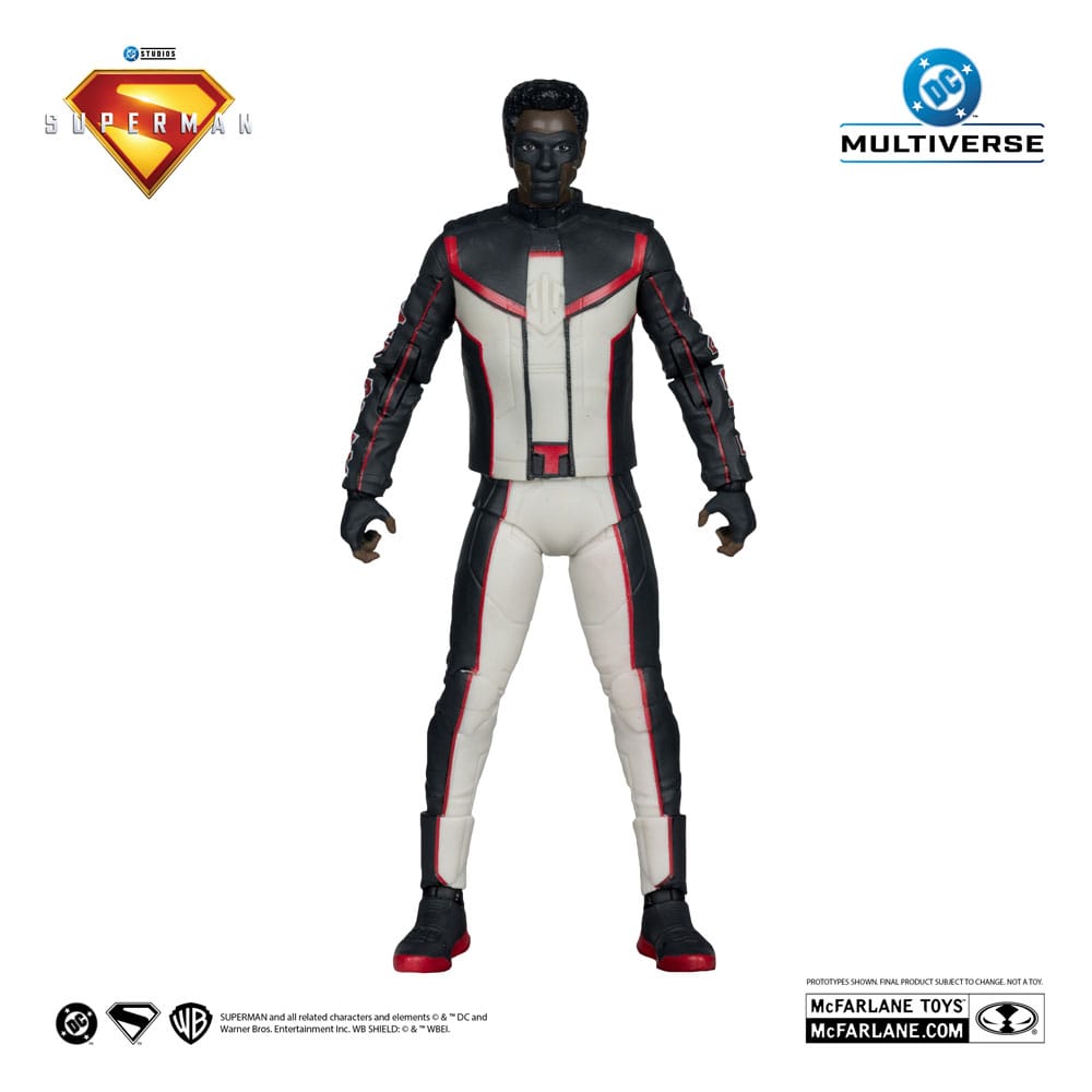 Superman (2025) DC Multiverse Deluxe Theatrical Edition Actionfigur Mr. Terrific (Red Platinum Edition) 18 cm Image 5