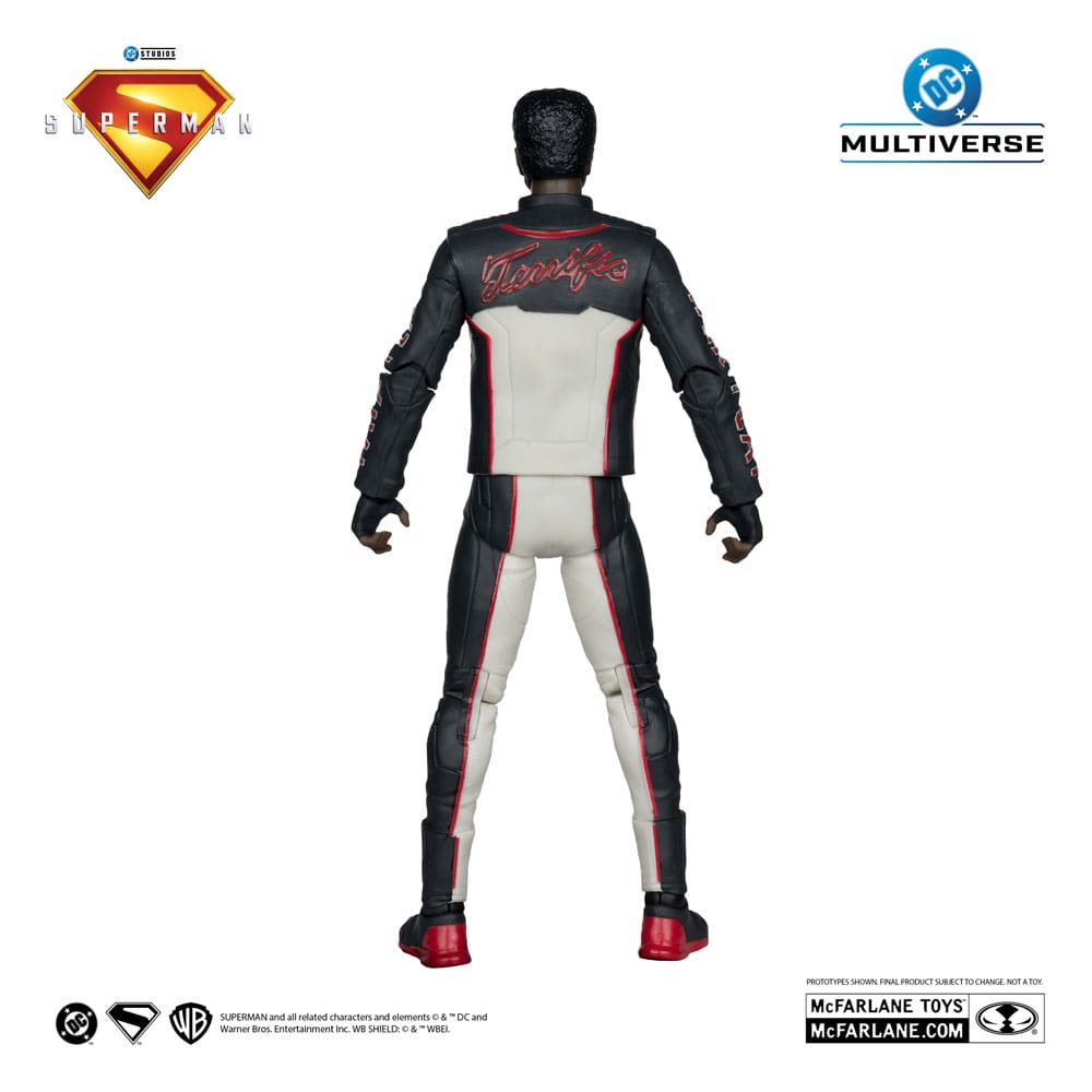 Superman (2025) DC Multiverse Deluxe Theatrical Edition Actionfigur Mr. Terrific (Red Platinum Edition) 18 cm Image 6