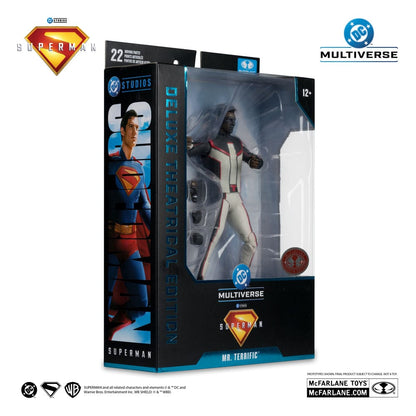 Superman (2025) DC Multiverse Deluxe Theatrical Edition Actionfigur Mr. Terrific (Red Platinum Edition) 18 cm Image 8