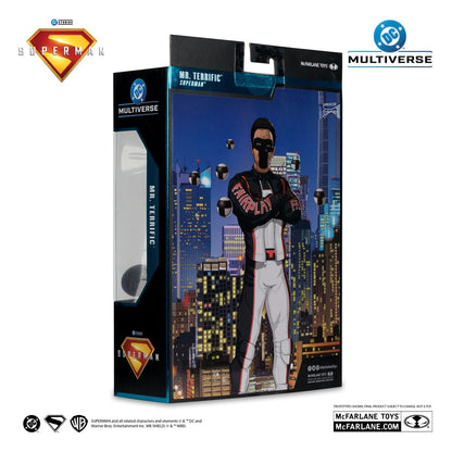 Superman (2025) DC Multiverse Deluxe Theatrical Edition Actionfigur Mr. Terrific (Red Platinum Edition) 18 cm Image 9