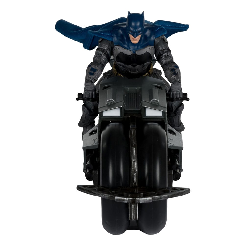 The Flash DC Multiverse Fahrzeug Batcycle with Batman Image 5