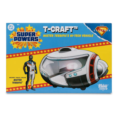 Superman (2025) DC Direct Super Powers Actionfigur mit Fahrzeug Mr. Terrific & T-Craft Image 7