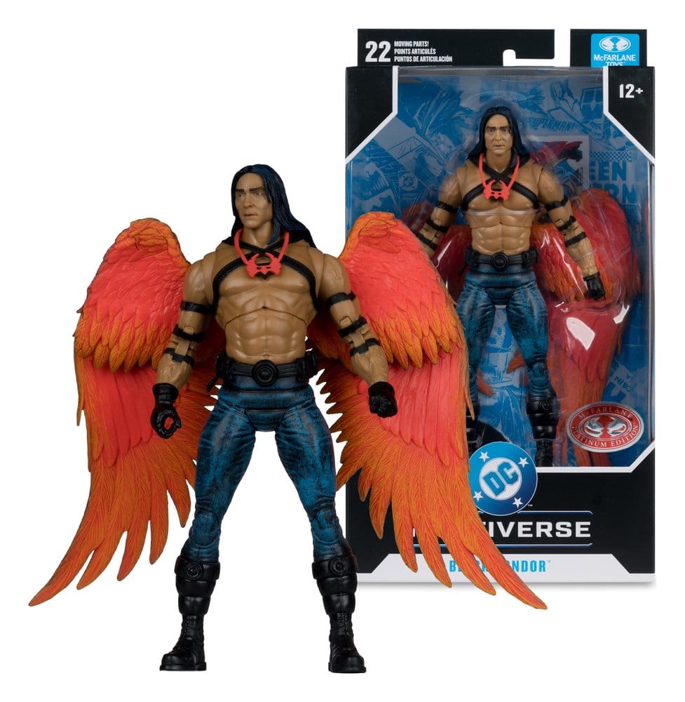 DC Multiverse Actionfigur Black Condor (DC Classic) (Red Platinum Edition) 27 cm Image 5