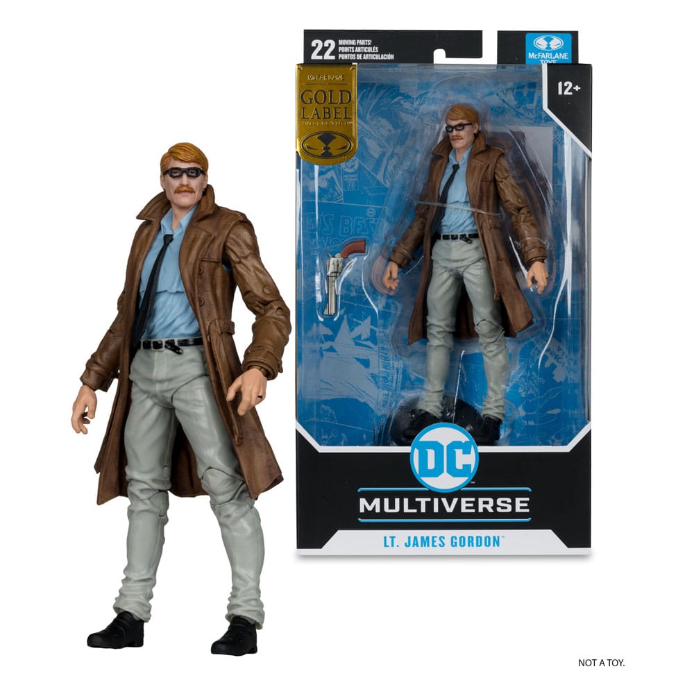 Batman Year One (Part 4) DC Multiverse Actionfigur Lt. James Gordon (Gold Label) 18 cm Image 5