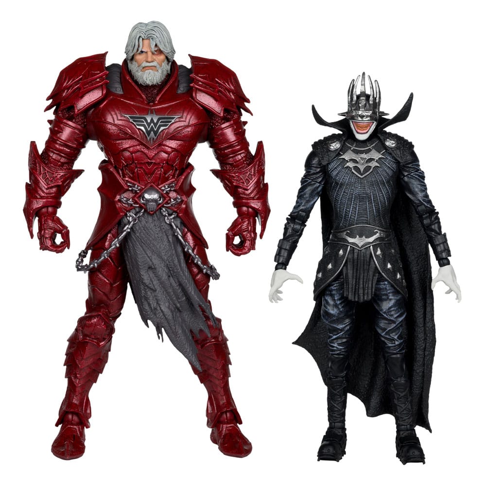 DC Multiverse McFarlane Collector Edition Actionfiguren 2er-Pack #04 Batman who laughs (Knight Armor) & Merciless (Dark Multiverse)  18 cm Image 1