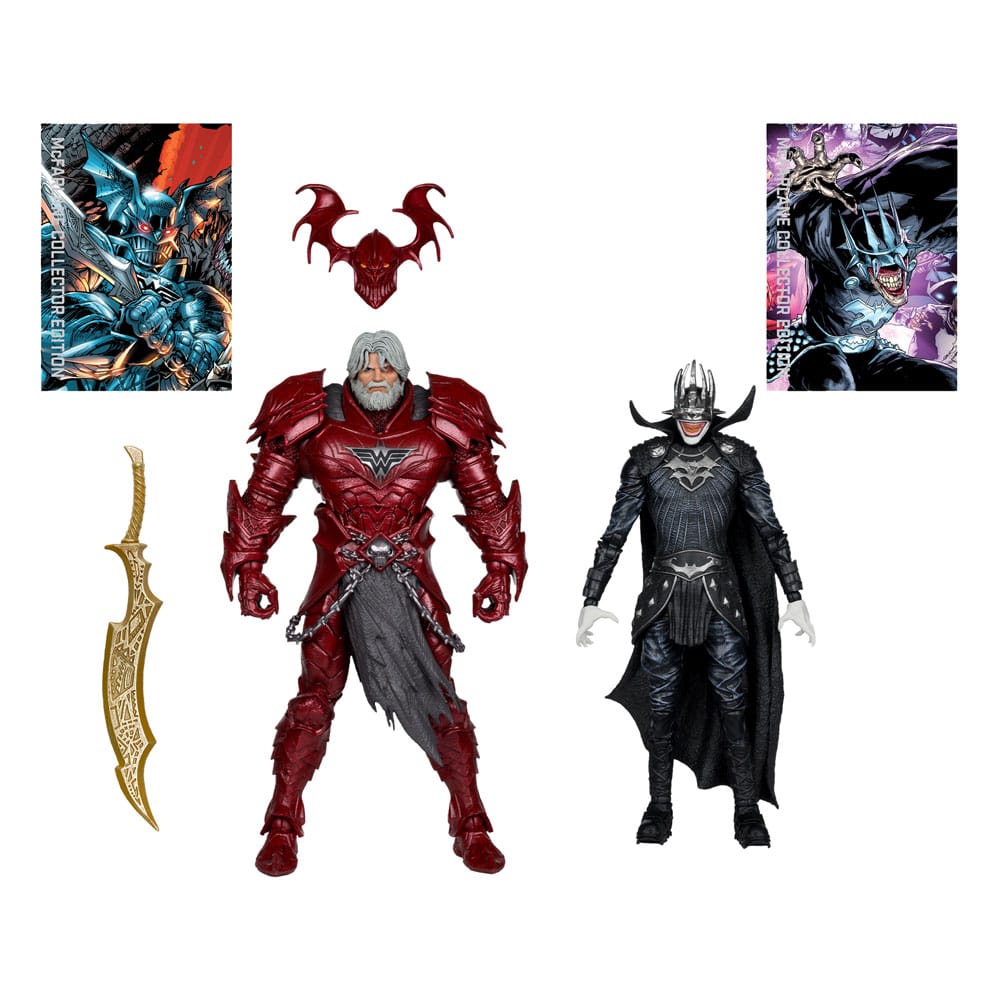 DC Multiverse McFarlane Collector Edition Actionfiguren 2er-Pack #04 Batman who laughs (Knight Armor) & Merciless (Dark Multiverse)  18 cm Image 3