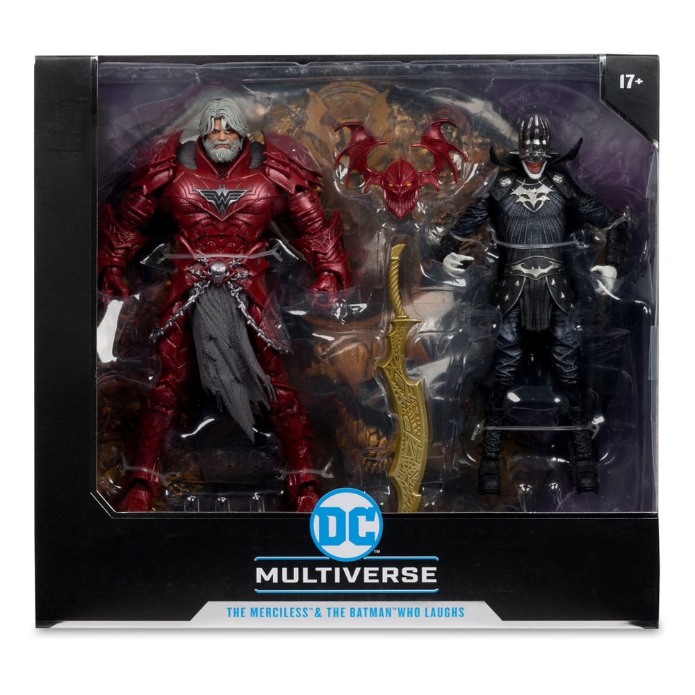 DC Multiverse McFarlane Collector Edition Actionfiguren 2er-Pack #04 Batman who laughs (Knight Armor) & Merciless (Dark Multiverse)  18 cm Image 9