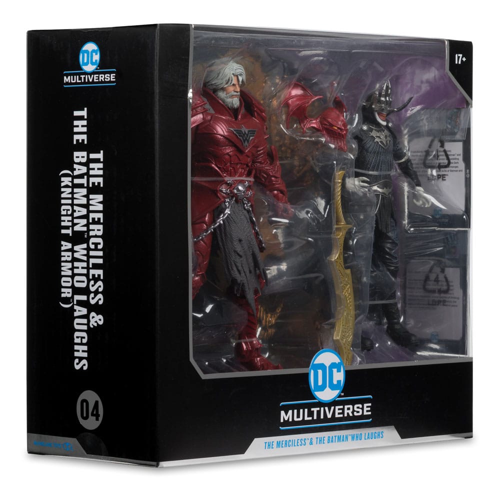 DC Multiverse McFarlane Collector Edition Actionfiguren 2er-Pack #04 Batman who laughs (Knight Armor) & Merciless (Dark Multiverse)  18 cm Image 10