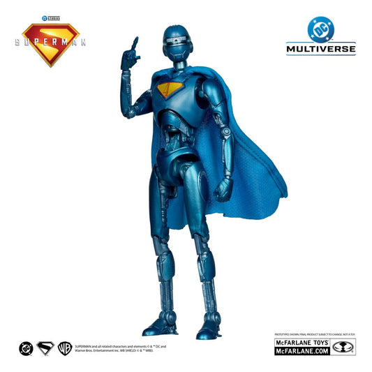 Superman (2025) DC Multiverse Deluxe Actionfigur Superman Robot (Red Platinum Edition) 18 cm Image 2