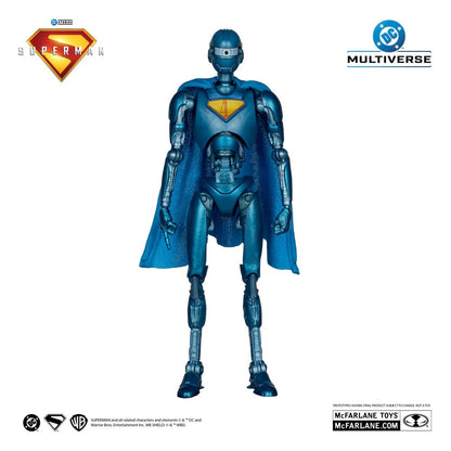 Superman (2025) DC Multiverse Deluxe Actionfigur Superman Robot (Red Platinum Edition) 18 cm Image 6