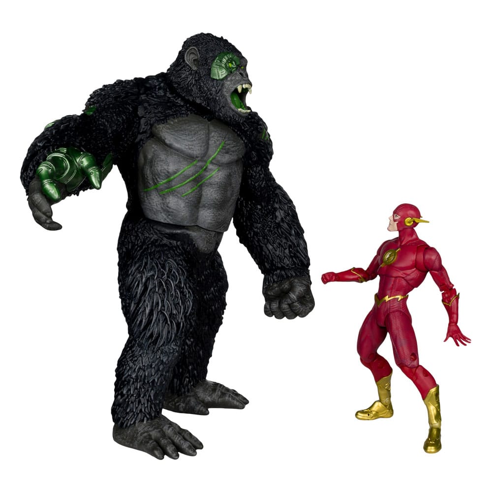 DC Multiverse Actionfiguren 2er-Pack Flash vs. Titano 18 cm Image 3