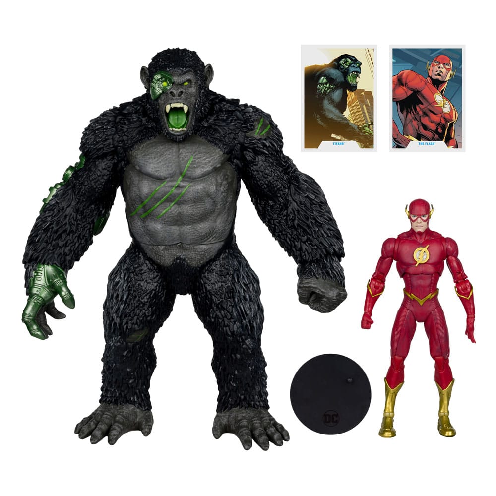 DC Multiverse Actionfiguren 2er-Pack Flash vs. Titano 18 cm Image 4