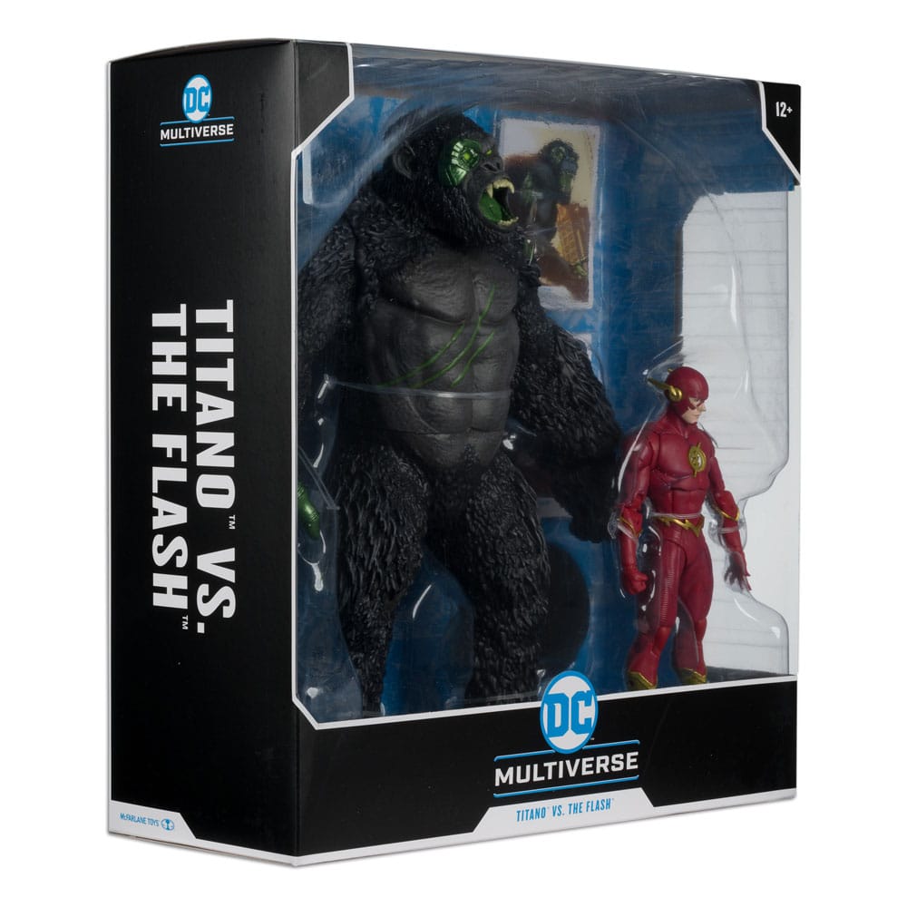DC Multiverse Actionfiguren 2er-Pack Flash vs. Titano 18 cm Image 10