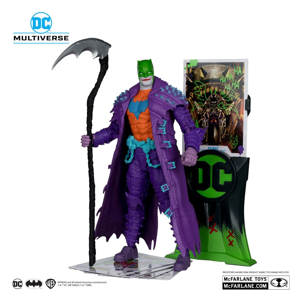 DC Multiverse Actionfigur Batman (Dark Nights: Death Metal) Jokerized (Gold Label) 18 cm Image 2