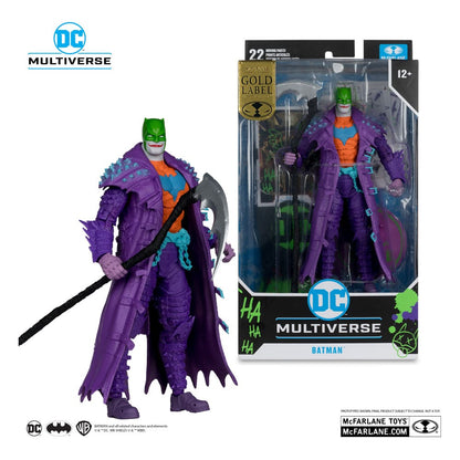 DC Multiverse Actionfigur Batman (Dark Nights: Death Metal) Jokerized (Gold Label) 18 cm Image 5