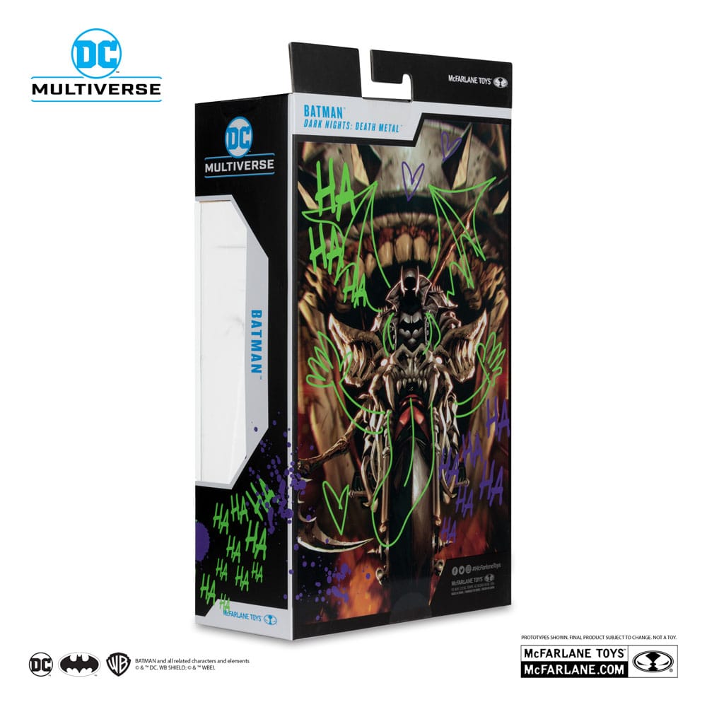 DC Multiverse Actionfigur Batman (Dark Nights: Death Metal) Jokerized (Gold Label) 18 cm Image 10
